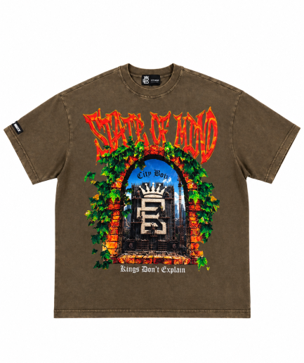 CB STATE OF MIND TEE (VINTAGE BROWN)