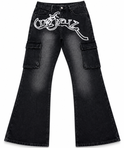 CB LONG DENIM (Black)